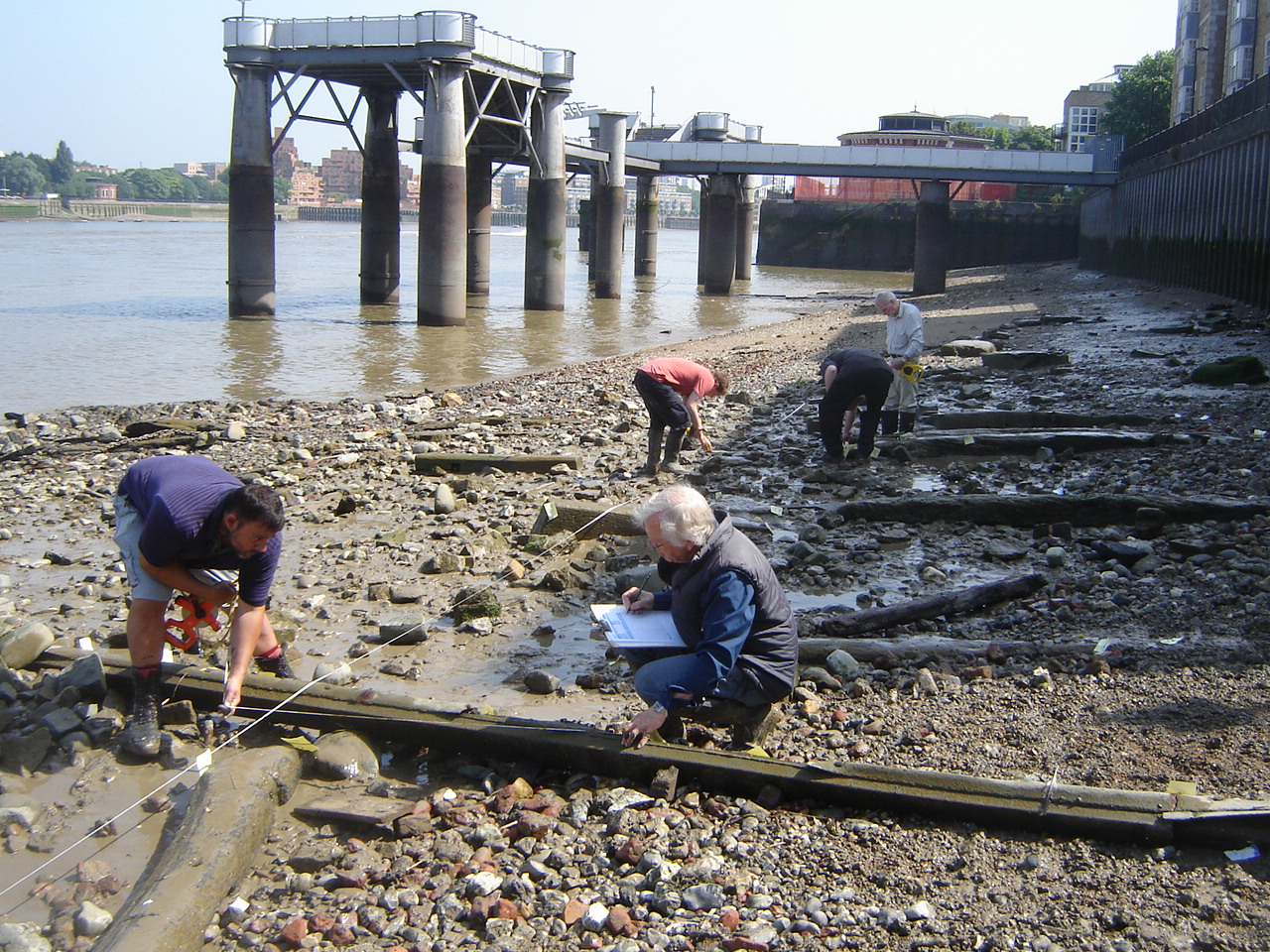 Intertidal Surveying on the River Thames